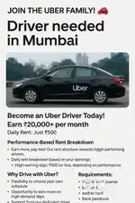 Uber driver, Needed driver for uber earn 7000 in a Week