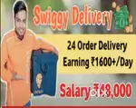 Swiggy delivery job Delhi NCR