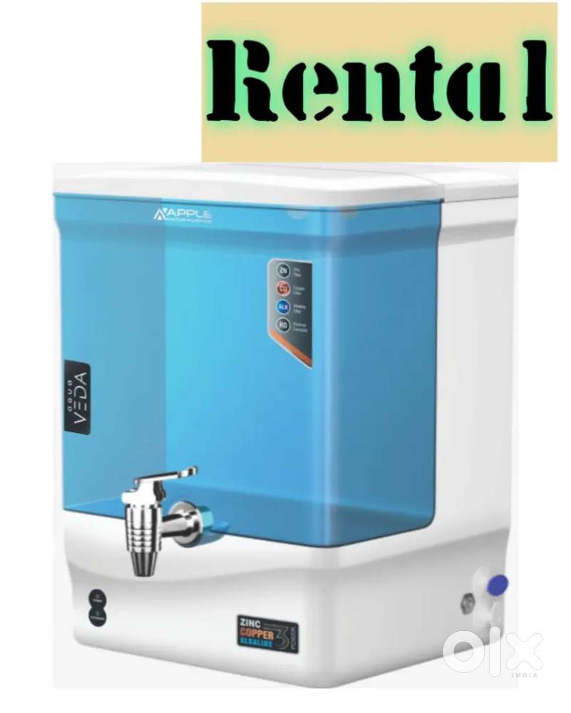 Ro water purifier available on rent