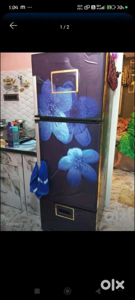 Refrigerator&  tv unit