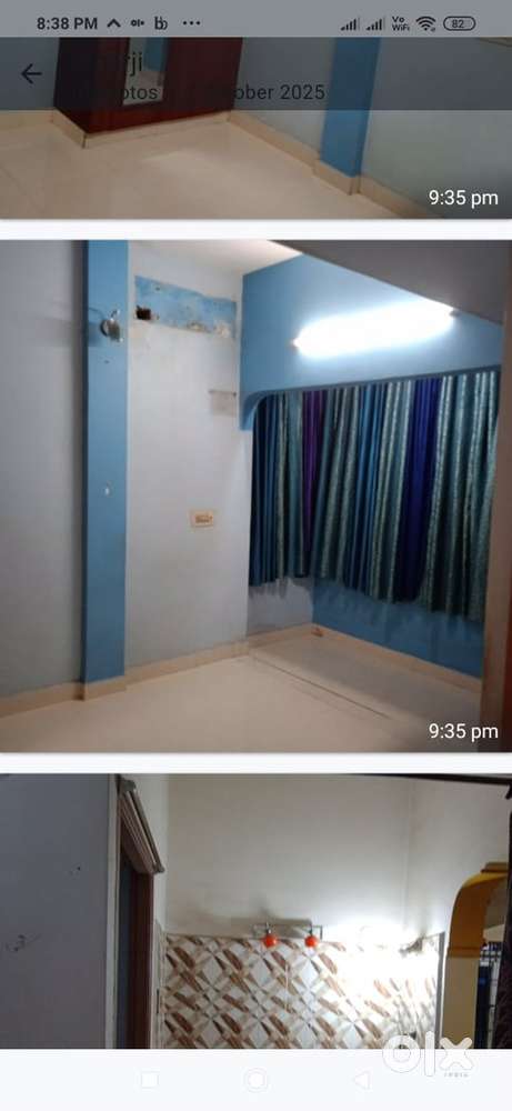 Spacious two bedroom with attached toilet