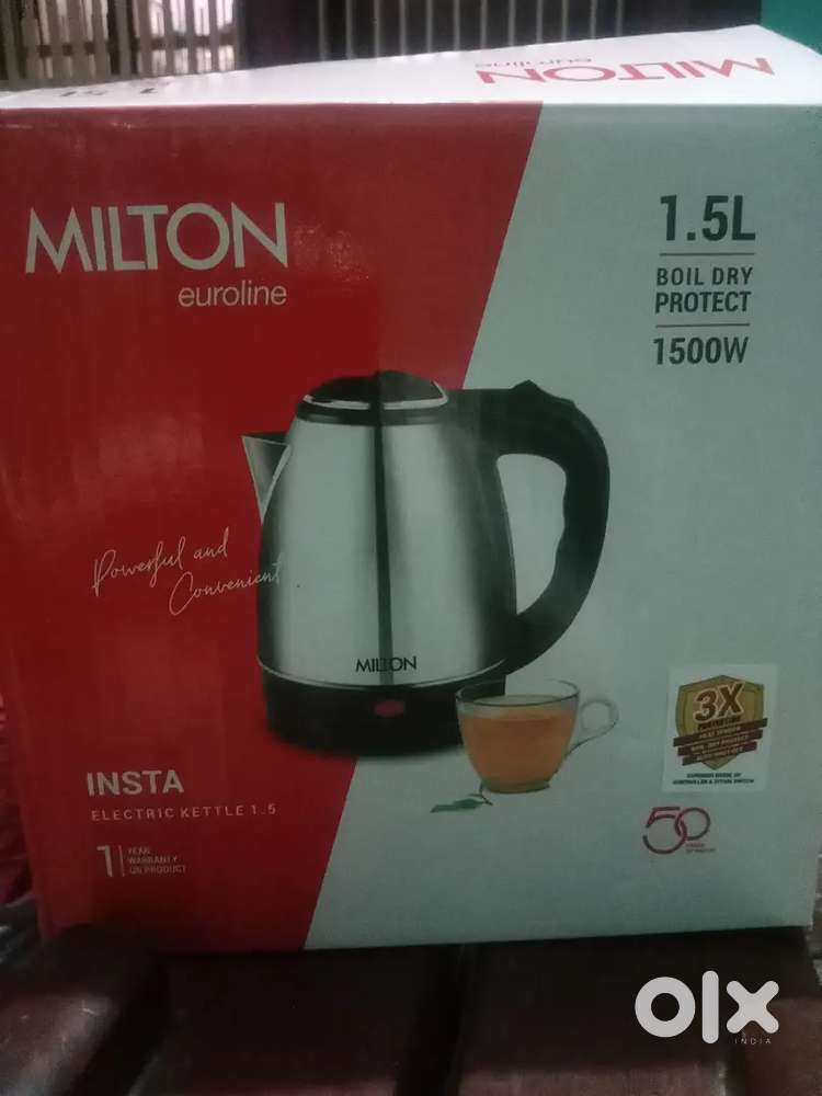 Milton electric kettle 1.5ltr