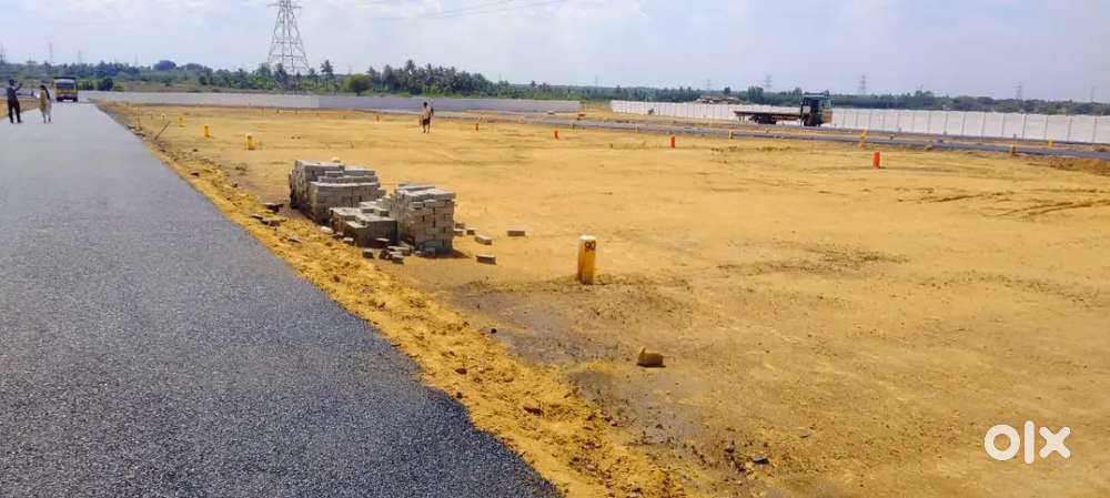 Plot sale north facing near Kulathur EB office