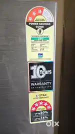 Double door convertible fridge