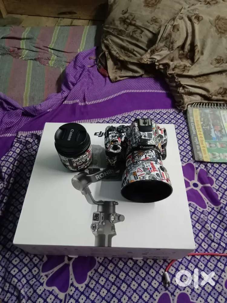 Canon 200d mark2 camera and dji rsc 2 gimbal