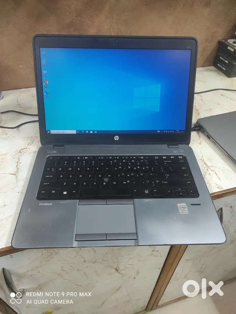 HP Core i5 Laptop, 8gb RAM, 256 SSD, windows 10 Pro