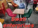 New dining table chair cafeteria furniture restaurant cafe furniture
