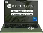 Motorola laptop i5 14 generation OLED display just 25 days