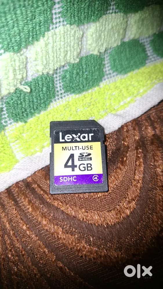 Lexar SD card 4GB