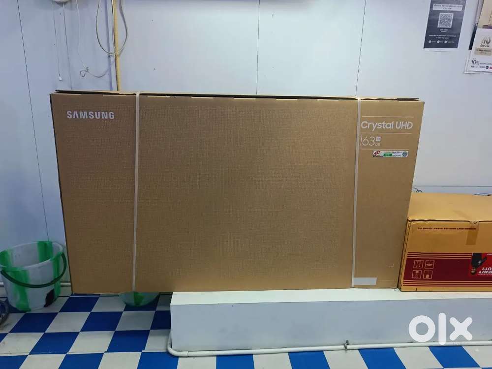 Samsung 65inch brand new sealed today bill