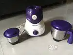 Used Bajaj Trio Mixer Grinder with 2 Jars (Working Condition)