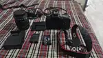 Canon 77d camera good condition 2 lens 2 battery 2 charger bag