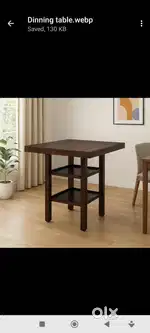 4 seater solid wood dinning table chair for sale