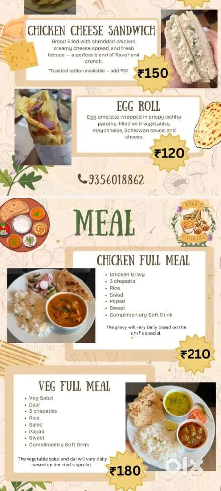 Need cook for restaurant in ghansoli
