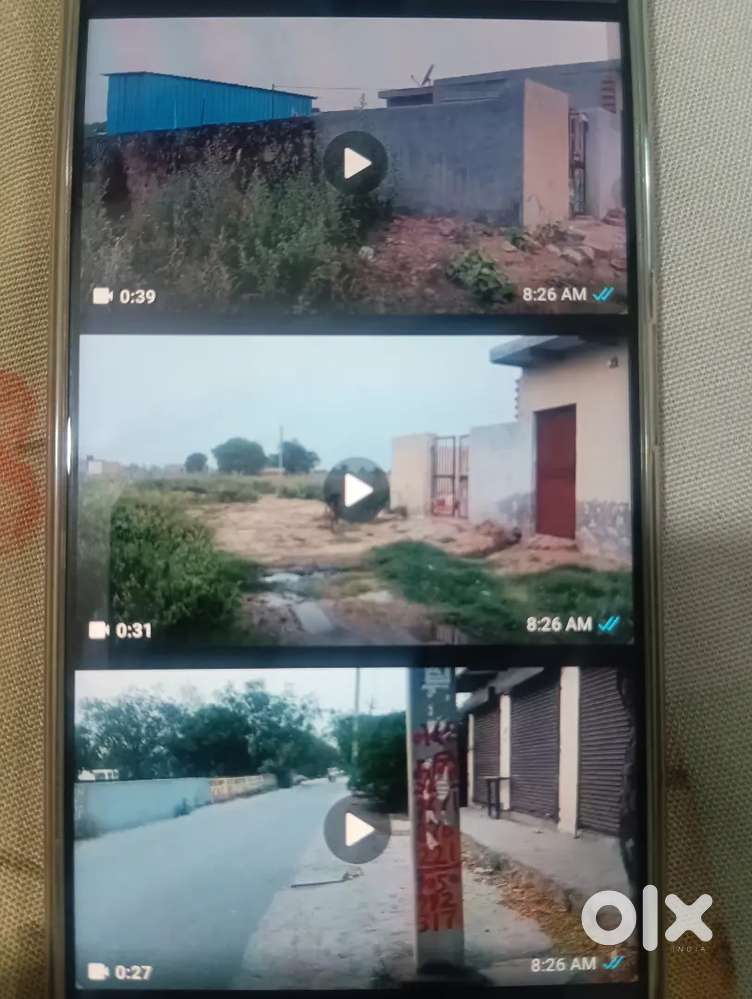 Corner plot for sale in singhu border gaaw, near kundli ind. Area