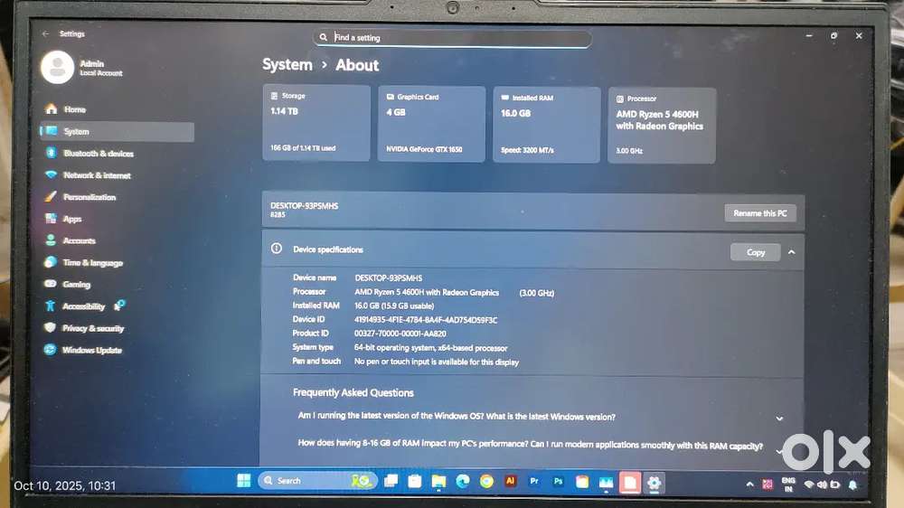 Lenovo Legion Gaming Laptop