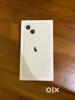 Sealed Box IPhone13 White 128GB  1year Warrenty from Apple care