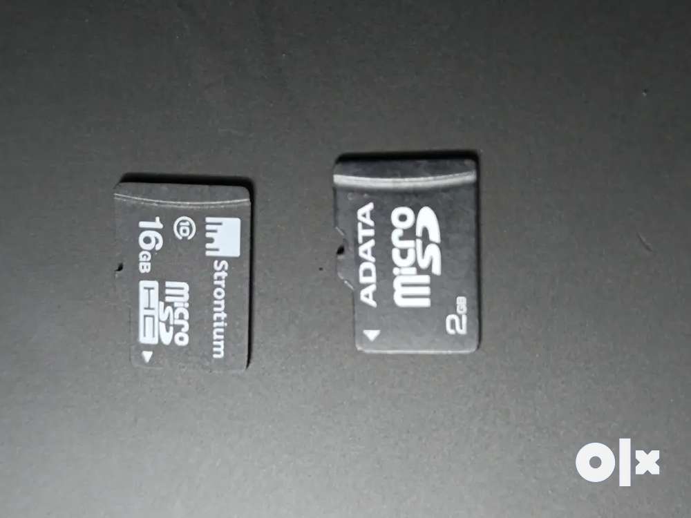 Memory cards(16gb + 2gb)