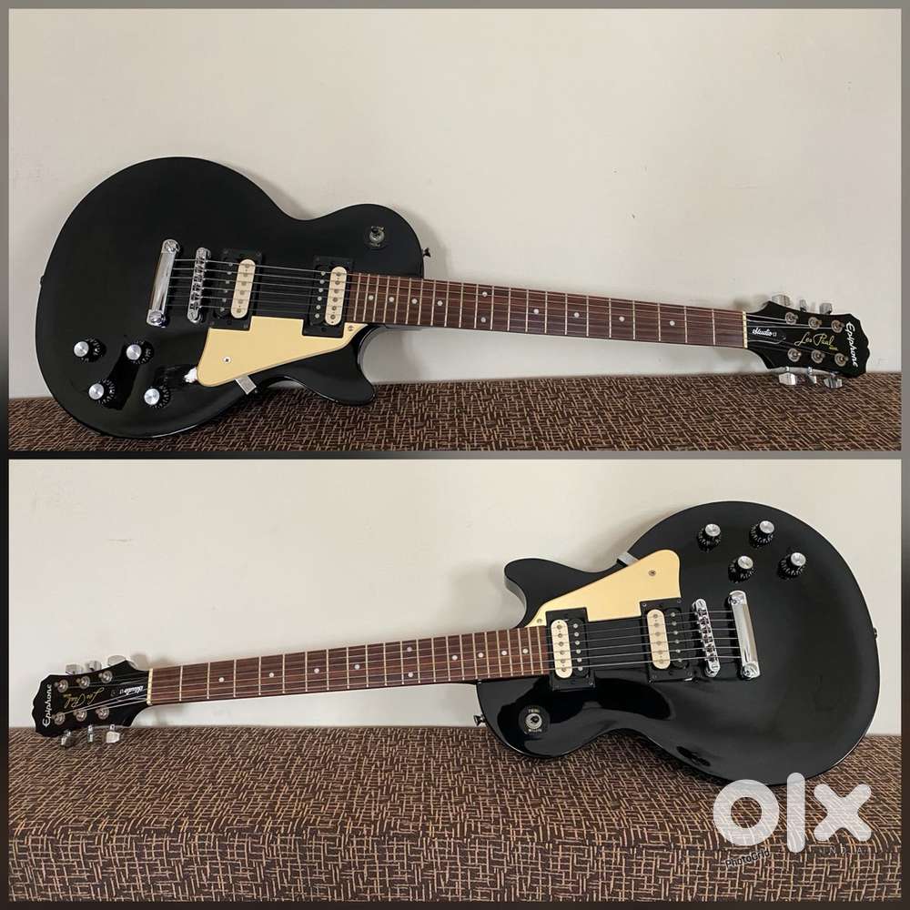 Gibson Epiphone Les Paul Studio LT Electric Guitar with pick guard