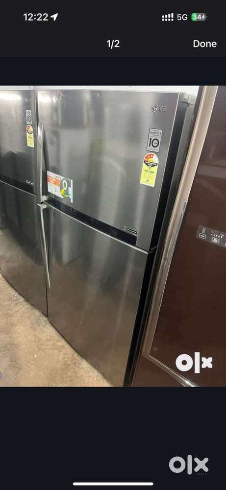 5 years waranty on 606 liter fridge in excellent condition