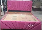 @Brand new double bed with Box