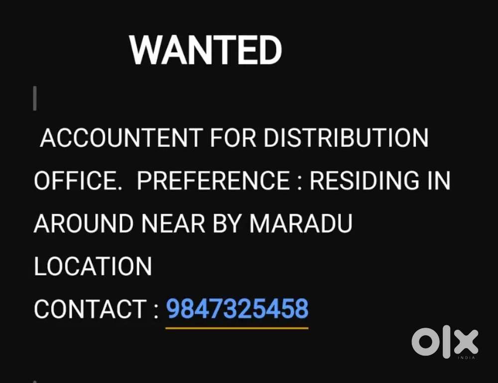 NEED ACCOUNTENT