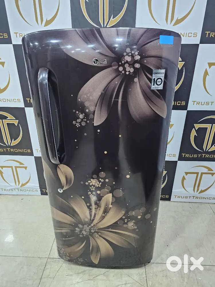 Brown chocolate colour 190ltr LG single door fridge
