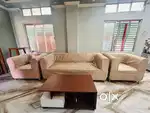 Sofa, dining table and tv cabinet