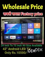 43 Full HD Android Smart Slim Bezel-less LED TV + 2 yrs Replacement