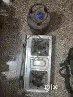 Not used Gas cylender 4 kg  with pipe regulator working good