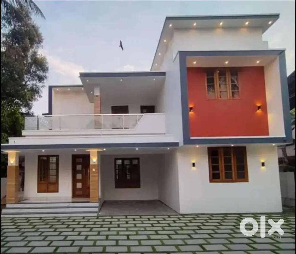 7 cent 4 Bhk New House Ashramam, Just 1 Km from Dr. Nair's Hospital