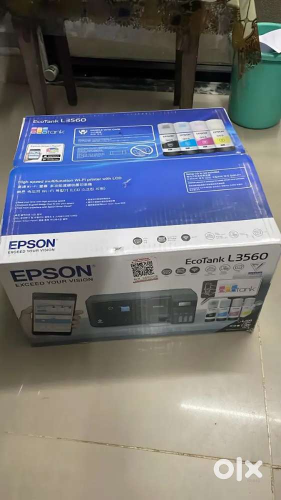 espson l3560 new 0 print only active waranty bill sathe