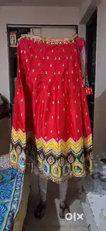 Lehanga. With top and dupatta