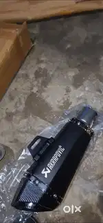 Akrapovic exhaust without bend pipes price 2k