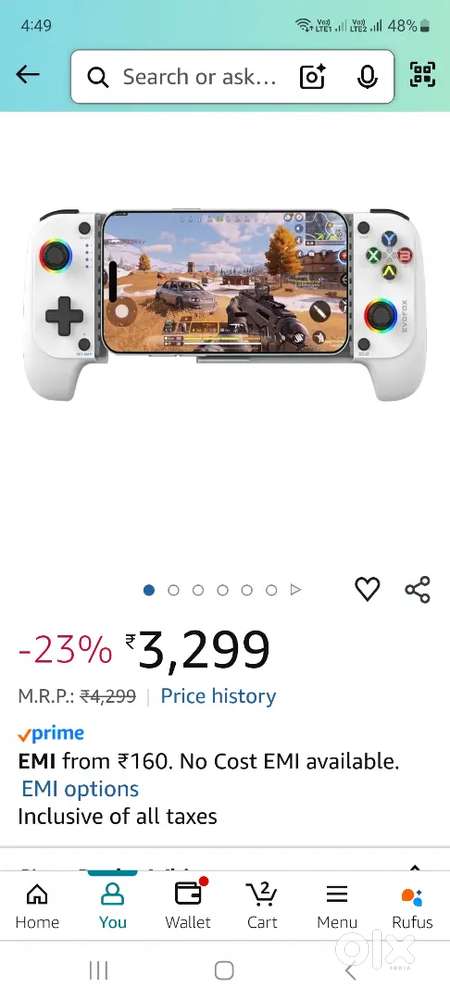 Evofox deck Gamepad(mobile controller)