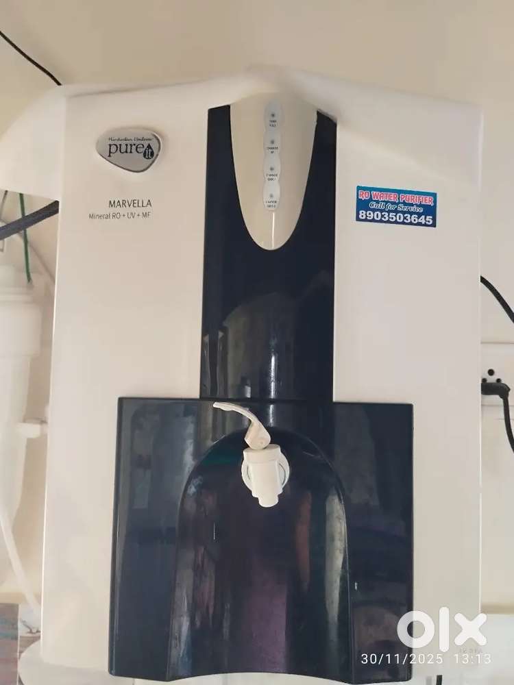 Pureit Marvell 10L water purifier Excellent condition - 5000