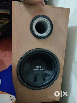 12 inch sony xplod subwoofer with cabinet