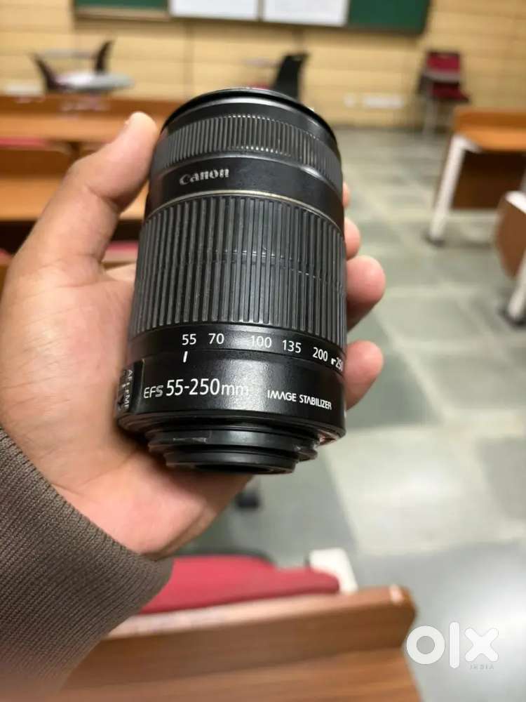 Canon 1100d with 55-250mm