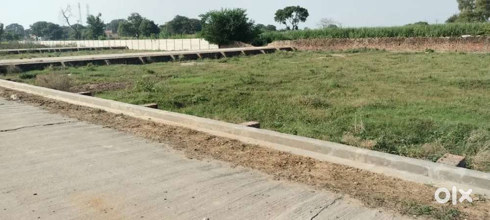 On road corner commercial plot at budaun to bareilly by pass majhia ro