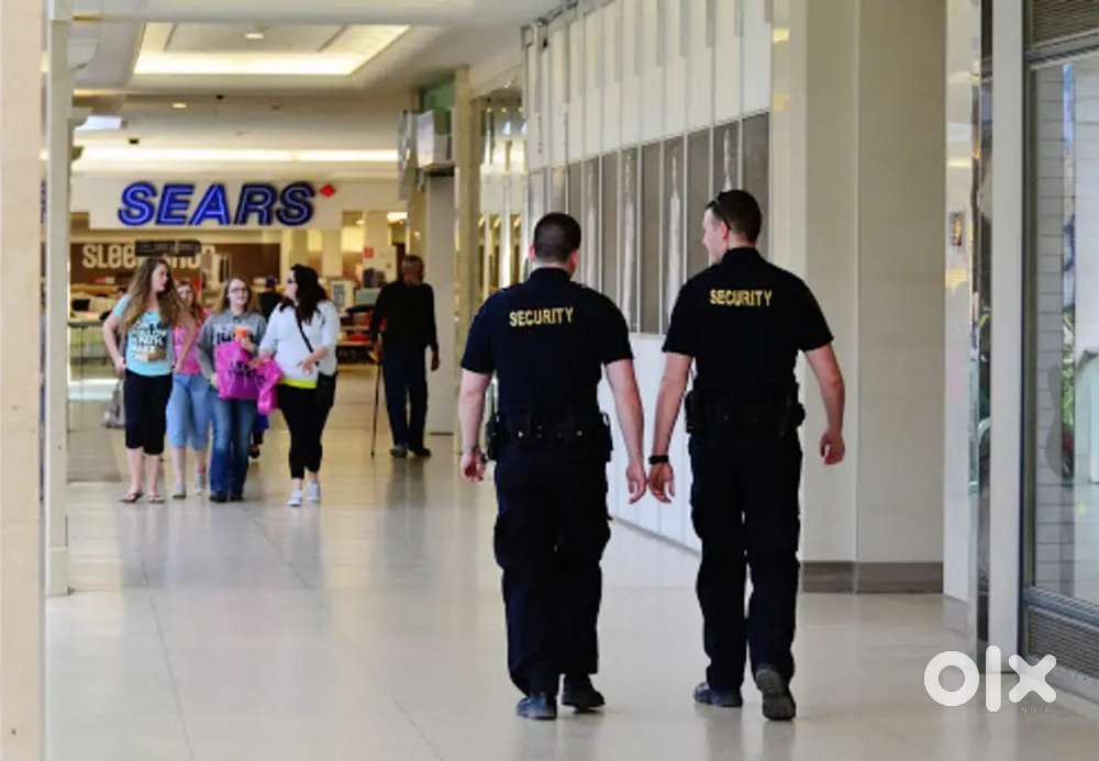 Shoping mall Security job vacancy opening