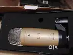 Behringer c1 mic with um2 audio interface for sale