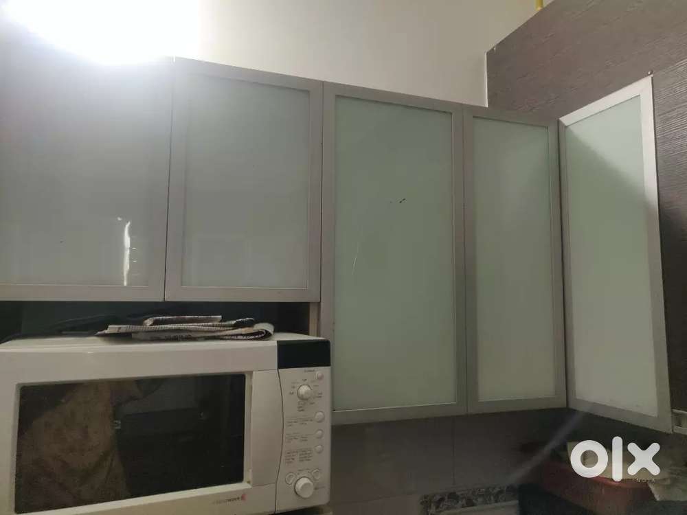 Modular kitchen cabinets almost new condition and new price