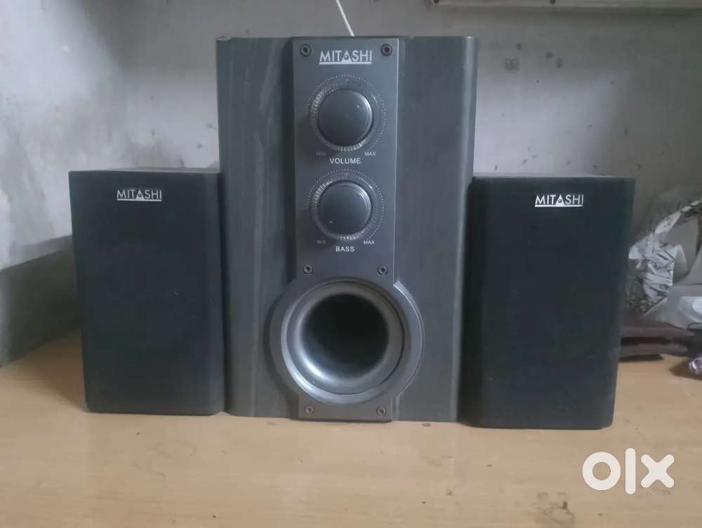 2.1mitashi original sat home theatre complete working