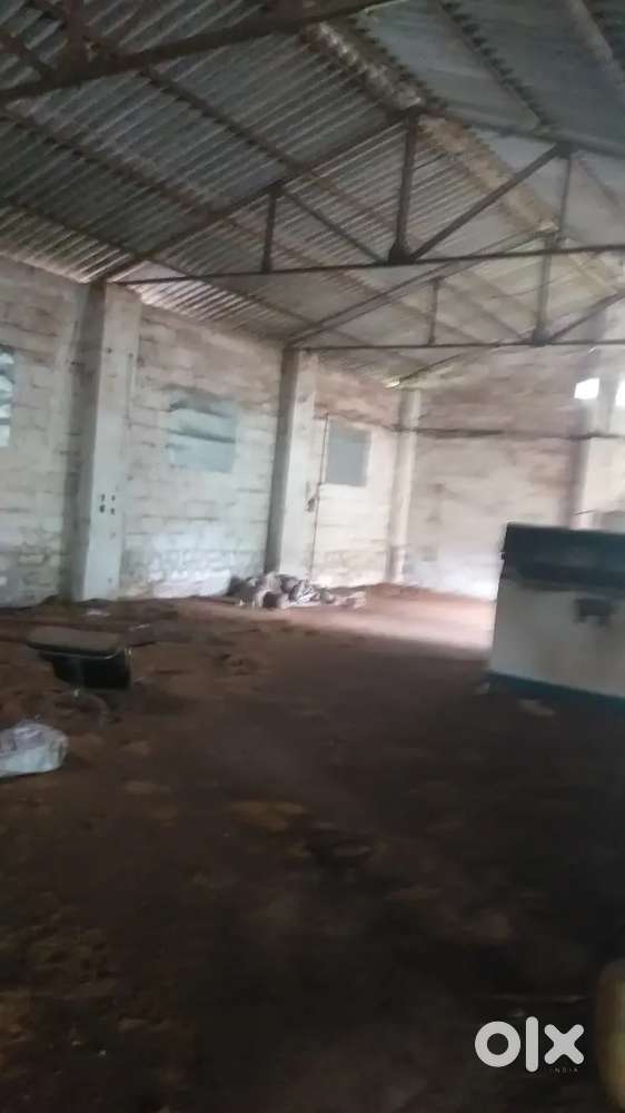Godown space with Power Connection for rent