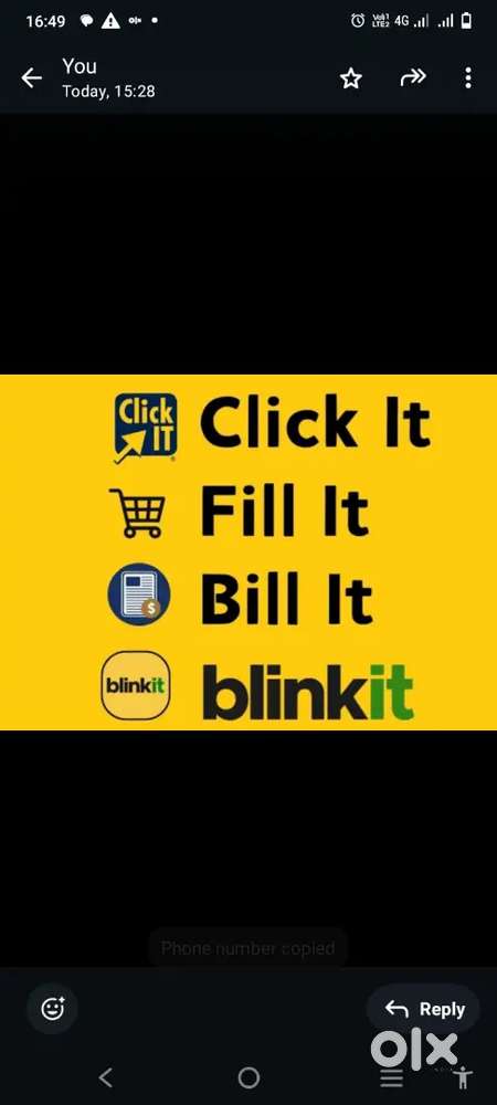Hiring for chennai blinkit delivery boy job