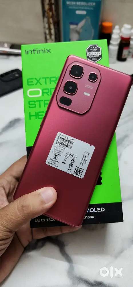 Infinix note 50s 5g 8/128gb full kit