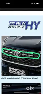 Innova hycross diamond grill add on kit