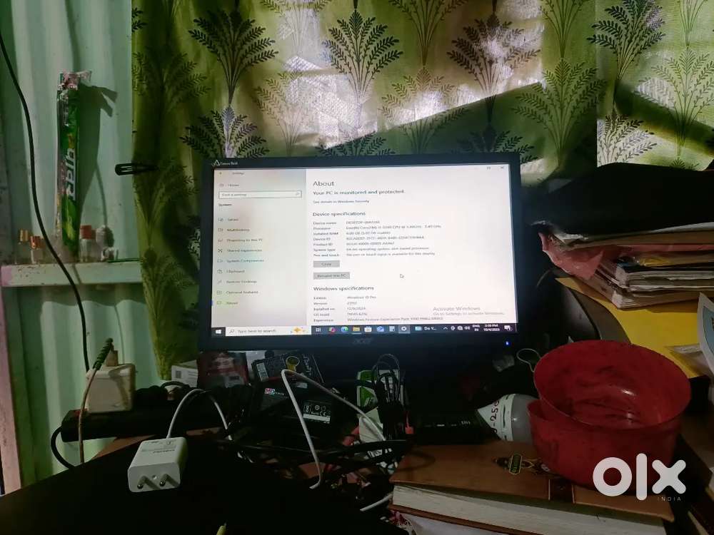 Acer V196HQL LED Monitor for Sale – Good Condition