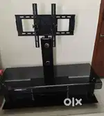 Glass TV stand