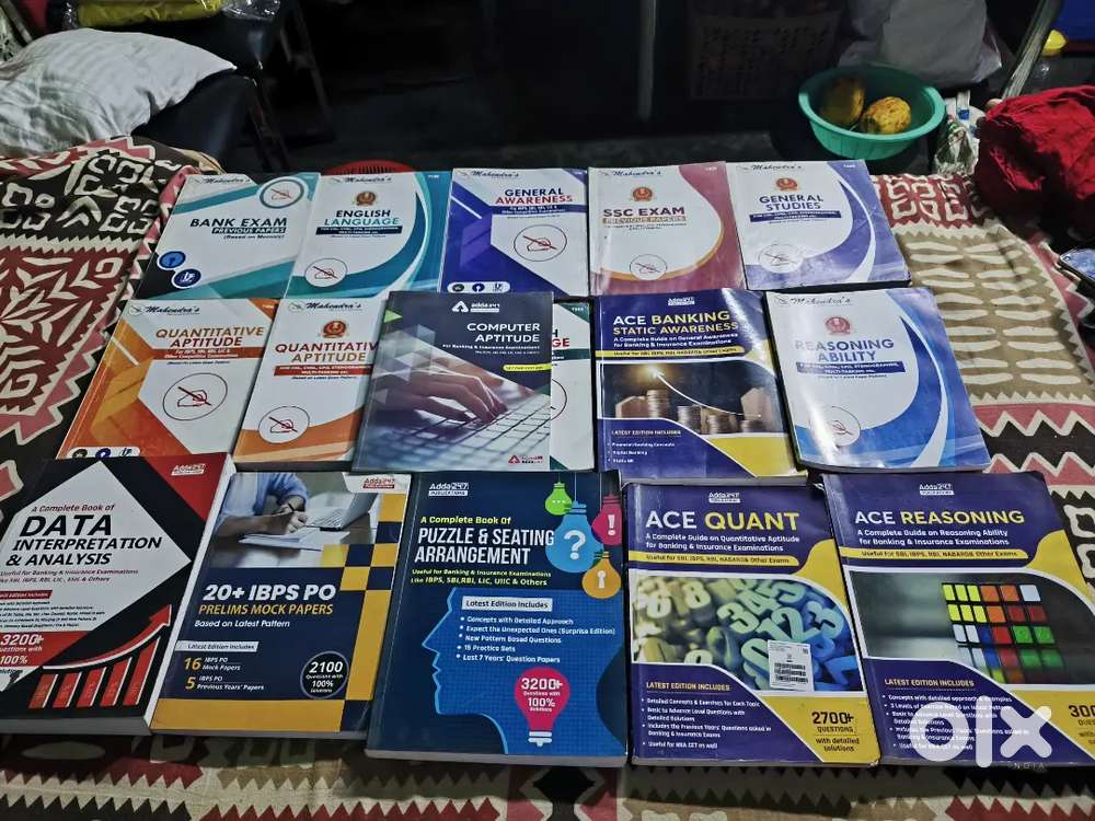 Banking and ssc exam books